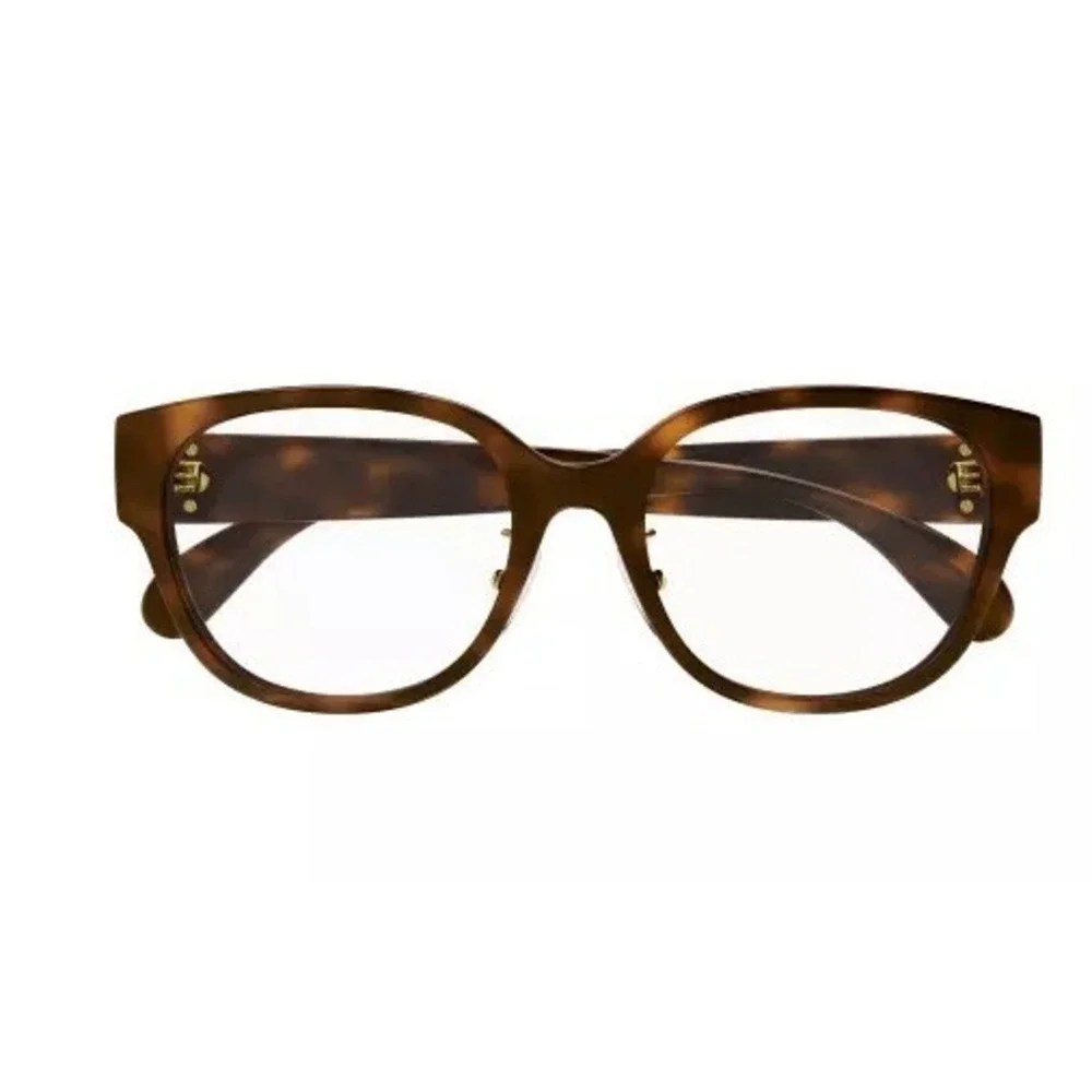 NWT Gucci GG1411oK-003 Havana Square 53mm Eyeglasses